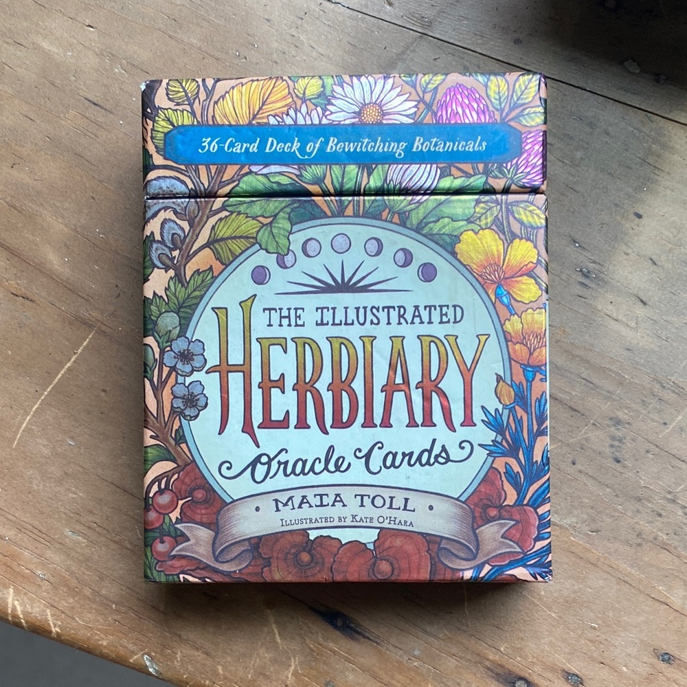 The Illustrated Herbiary Oracle Cards - Botanical Deck